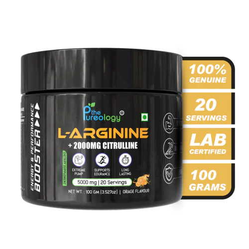 L-Arginine + 2000 MG Citrulline ( Orange, 100gm)